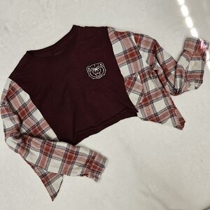 MISSOURI STATE Cropped Shirt